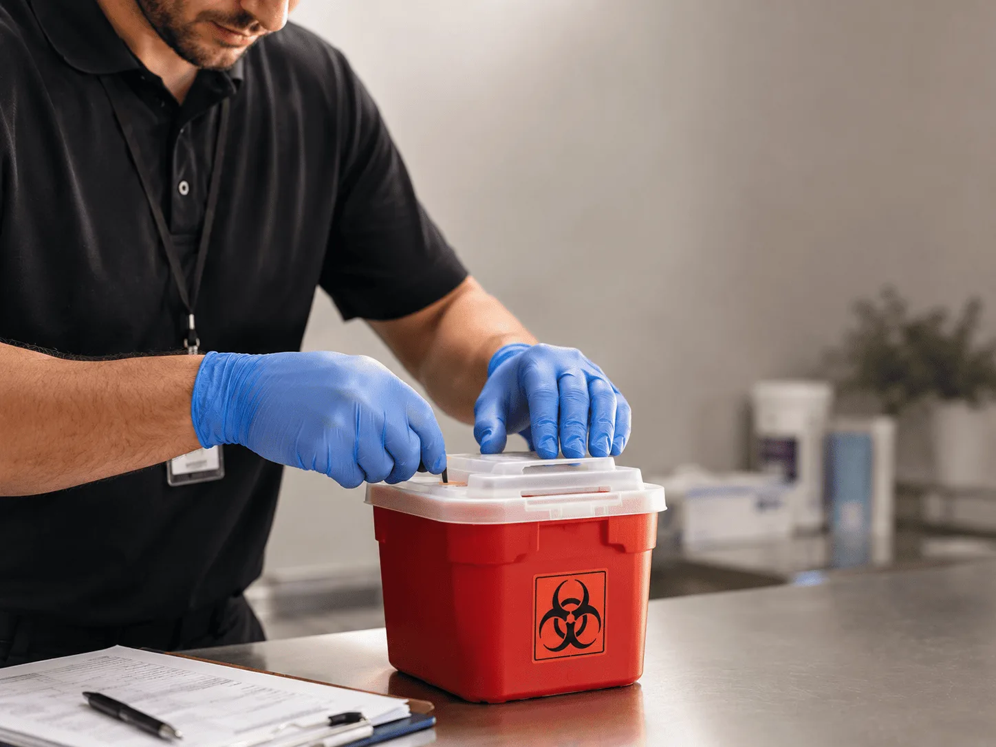Why choose Sharps Waste Disposal in Texhoma, TX